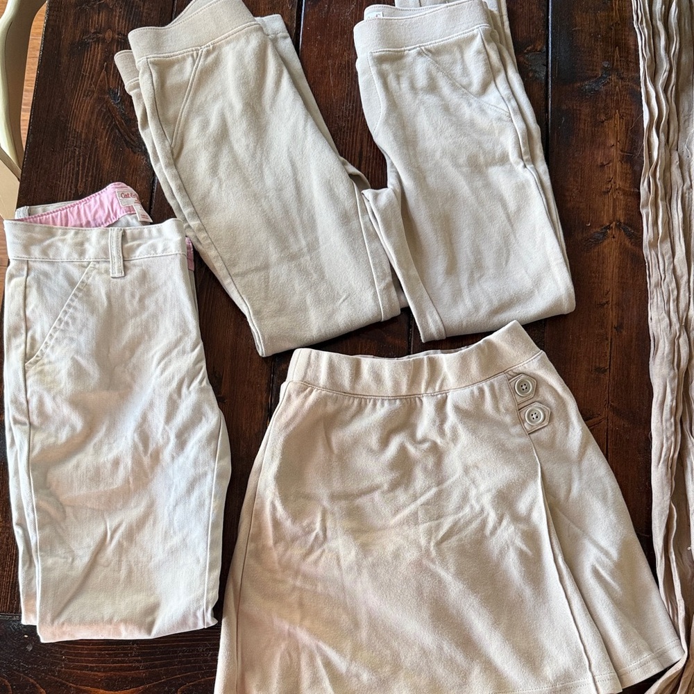 Cat & Jack Light Beige bottoms for Kids